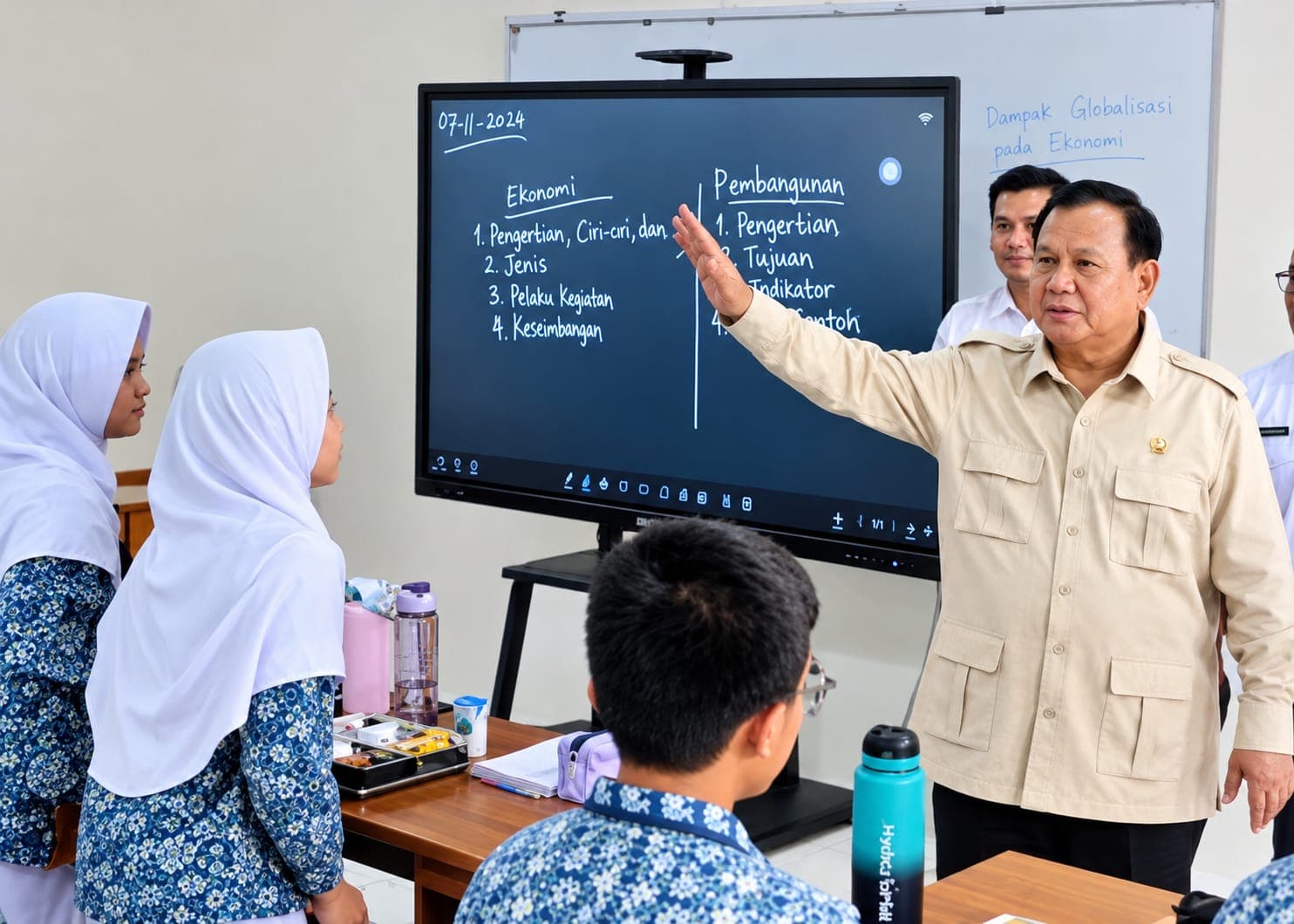 Peningkatan SDM Masyarakat dan Masa Depan Indonesia Berada di Tangan Presiden RI