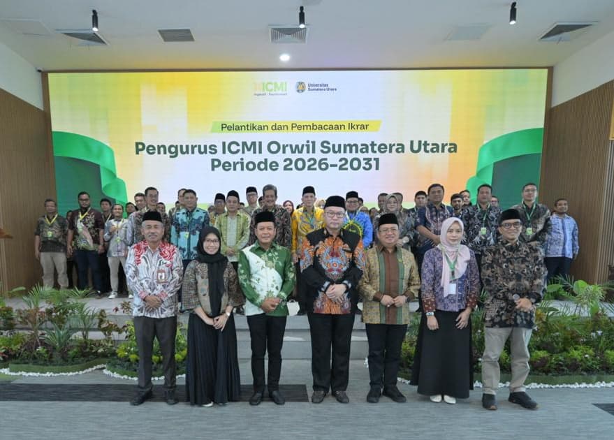 Muryanto Amin Pimpin ICMI Sumut, Perkuat Kontribusi Cendekiawan untuk Umat