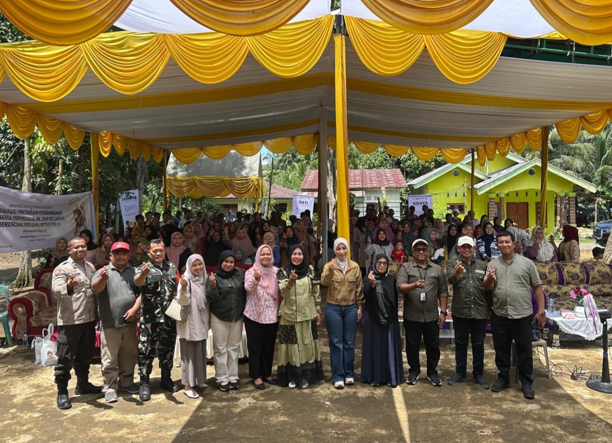 Bukan Sekadar KB, Delia Pratiwi dan BKKBN Sumut Ajak Warga Langkat Bangun Generasi Emas