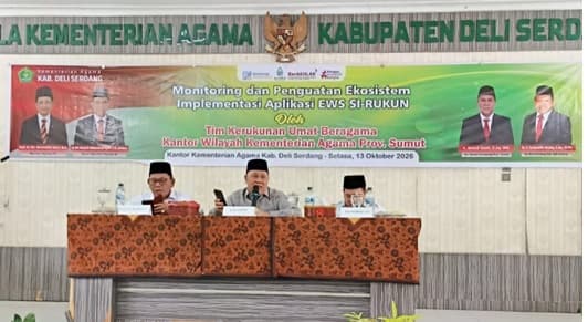 Cegah Konflik Sebelum Membesar, Kemenag Sumut Perkuat SI-RUKUN