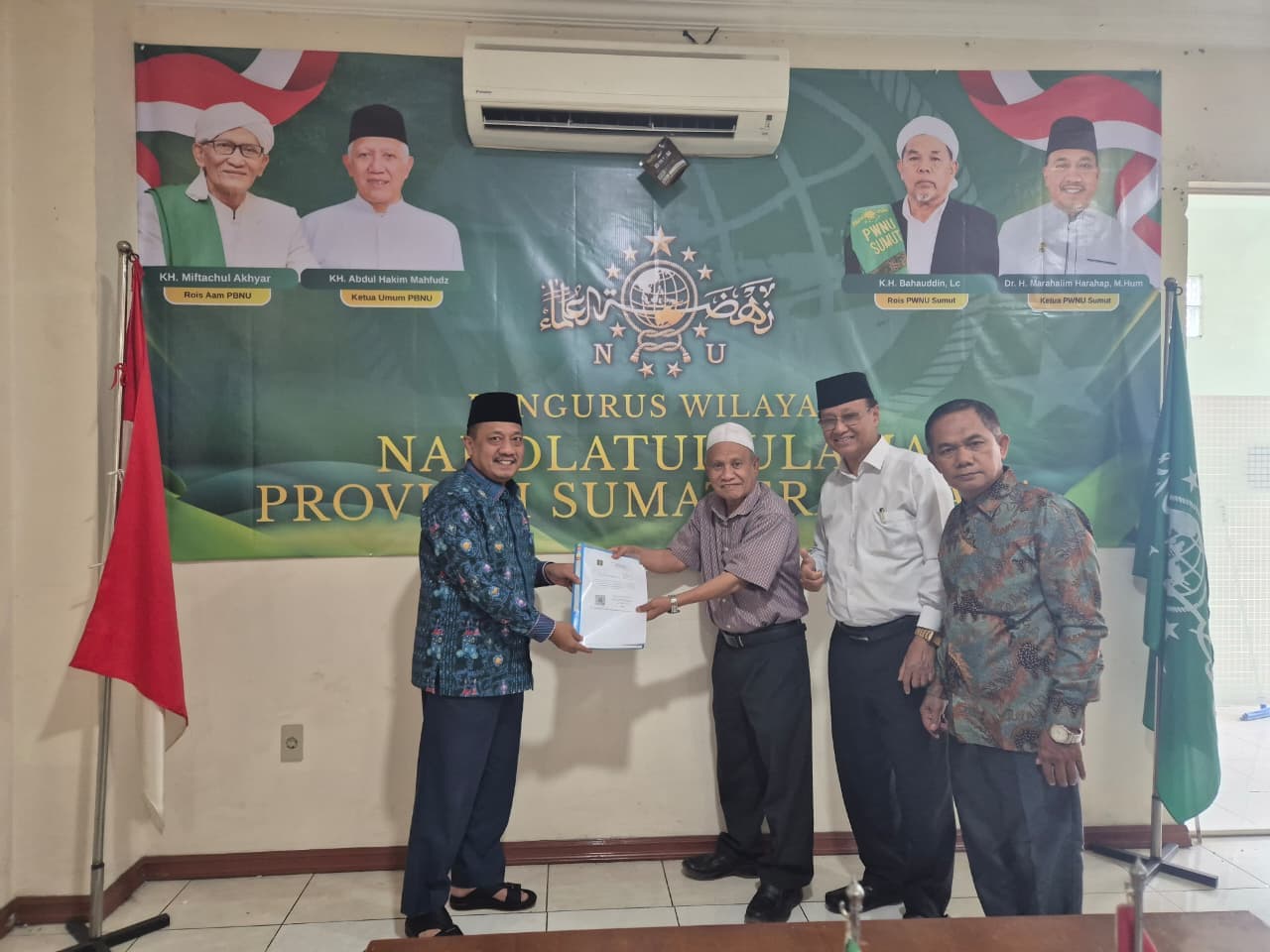 Laporan Pencurian di Polsek Medan Area Stagnan, Pimpinan Yayasan Al-Hikmah Minta Perlindungan PWNU Sumut