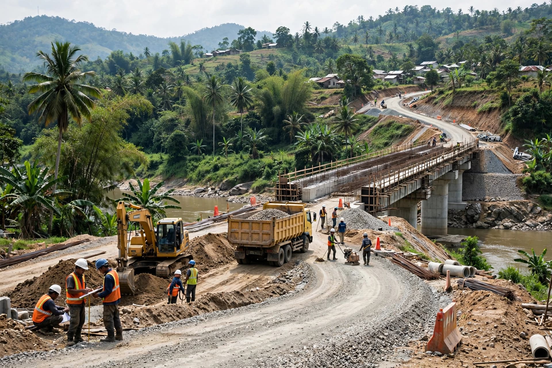 Contoh Berita: Pembangunan Infrastruktur Terus Digenjot di Berbagai Daerah